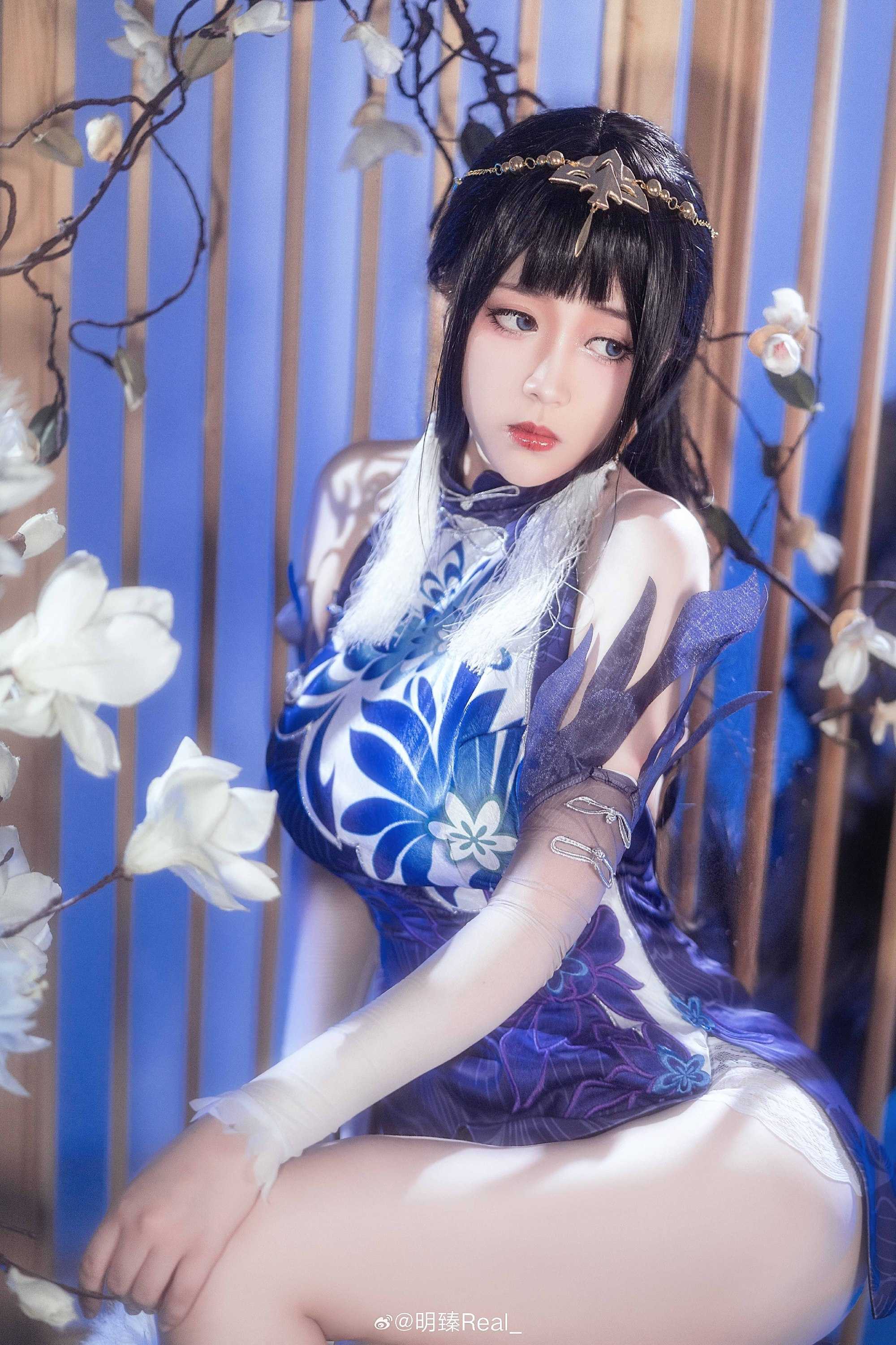 COSPLAY救天下人难，但我愿意一试。永劫无间殷紫萍@明臻Real_