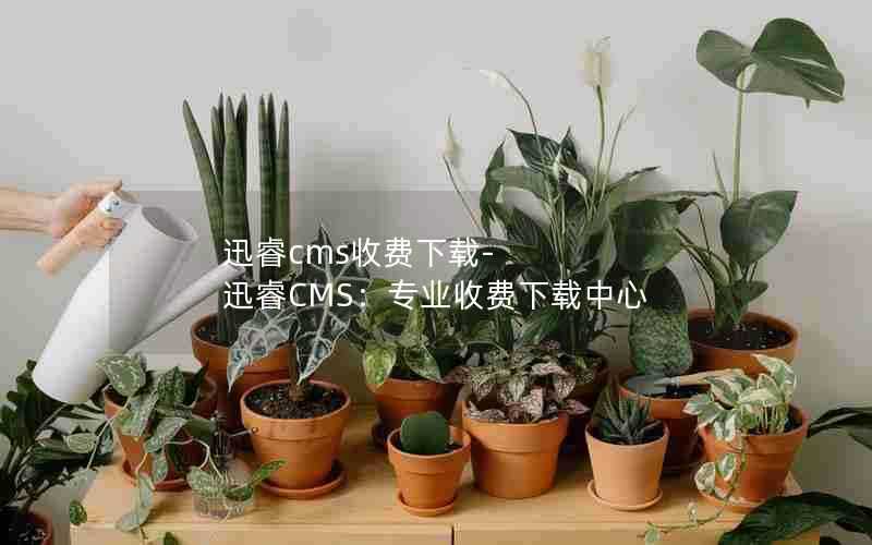 迅睿cms收费下载-迅睿CMS:专业收费下载中心