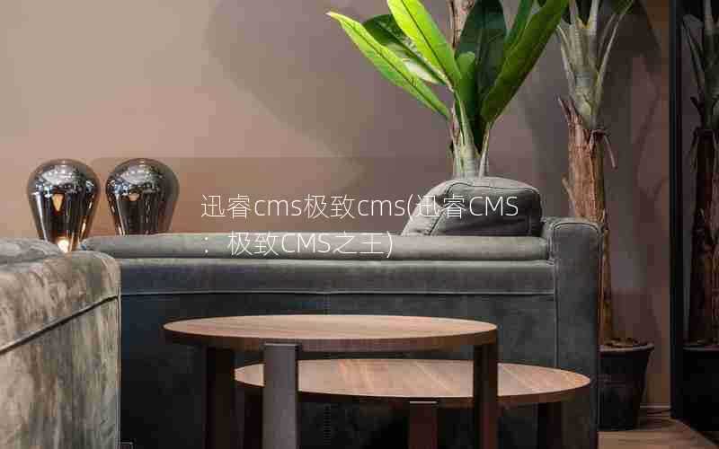 迅睿cms极致cms(迅睿CMS:极致CMS之王)