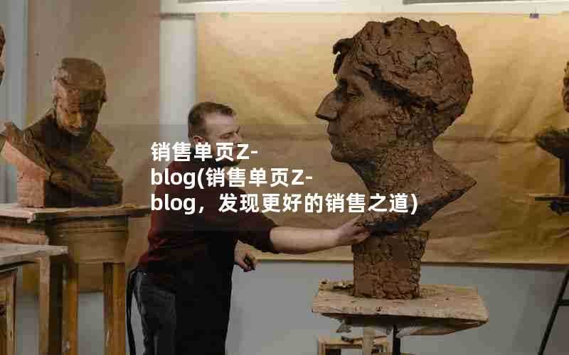 销售单页Z-blog(销售单页Z-blog,发现更好的销售之道)