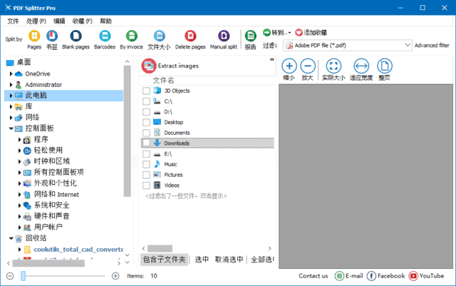 CoolUtils PDF Splitter(PDF分割工具) Pro v6.1.0.79 多语便携版
