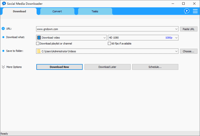Social Media Downloader(社交媒体下载工具) v7.3.8 便携版