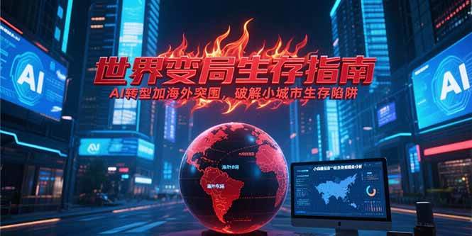 付费文章《世界变局生存指南，AI转型加海外突围，破解小城市生存陷阱》