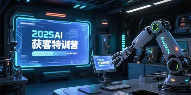 2025AI获客特训营，AI图文视频全制作，deepseek工具实操教学