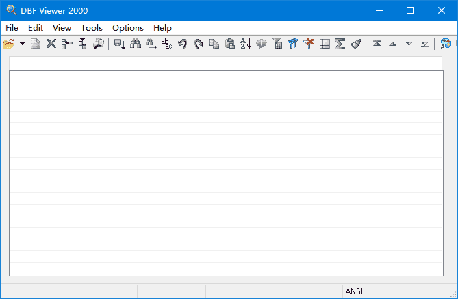 DBF Viewer 2000(查看和编辑DBF文件) v8.83 便携版