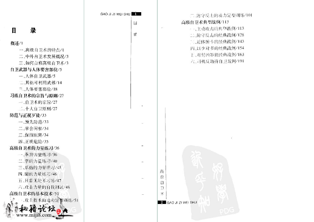 《高级自卫术》